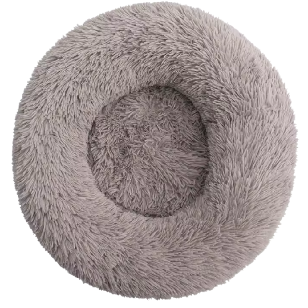 ComfyPets Deluxe Round Smaller Pet Bed – Warm and Plush for Cats & Dogs